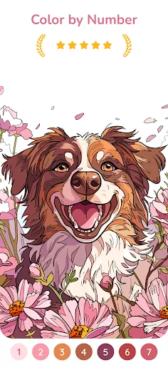 Gameplay screenshot 1 from Happy Color: Color by Number - Board game