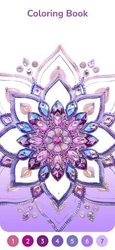 Gameplay screenshot 2 from Happy Color: Color by Number - Board game