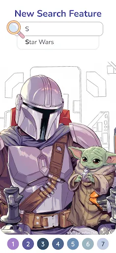 Gameplay screenshot 3 from Happy Color: Color by Number - Board game